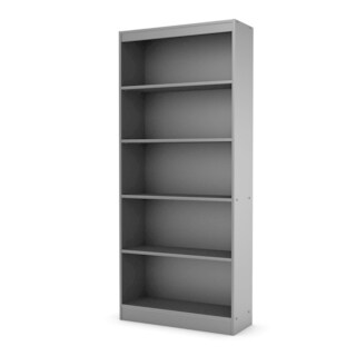 South Shore Pure Black Axess 5-shelf Bookcase