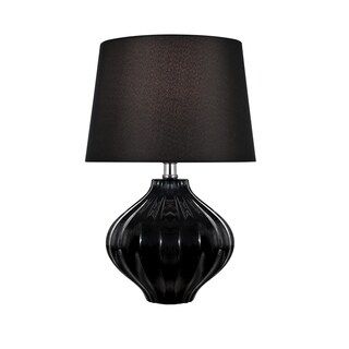 Lite Source Gordana Table Lamp, Black