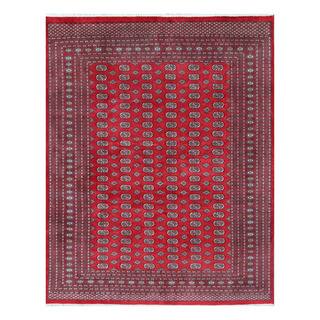 Herat Oriental Pakistani Hand-knotted Bokhara Wool Rug (9'2 x 11'9)