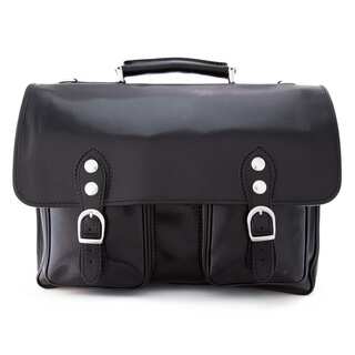 Alberto Bellucci Men's Italian Leather Parma Express Messenger Laptop Satchel Bag