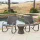 Gracie's Outdoor 3-piece Wicker Bistro Set by Christopher Knight Home - Thumbnail 1