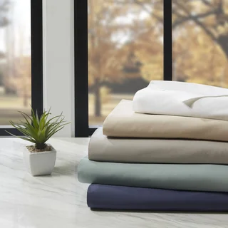 Ink+Ivy 300 Thread Count Percale Cotton Sheet Set