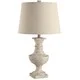 Hyperion Sanded Off-white 1-light Accent Table Lamp by TRIBECCA HOME