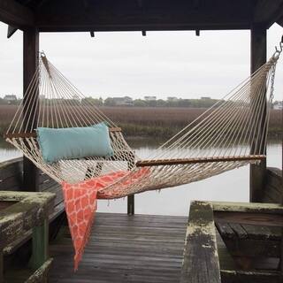 Oatmeal Large DuraCord Rope Hammock (Stand Not Included)