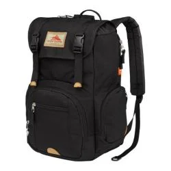 High Sierra Emmett Black Tablet Rucksack Backpack