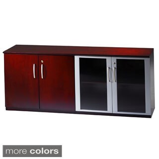 Mayline Napoli Series Low Wall Cabinet With Doors