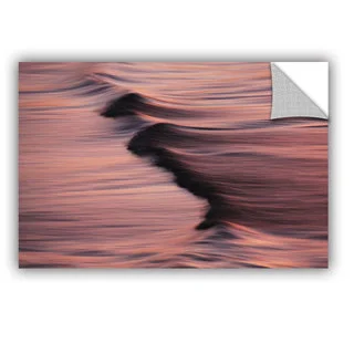Antonio Raggio 'Waves And Sunset' Art Appealz Removable Wall Art