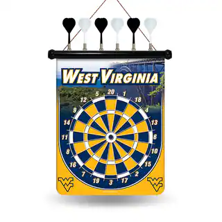West Virginia Mountaineers Magnetic Dart Set