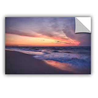 ArtWall Dan Wilson ' Outer Banks Sunset I ' Art Appealz Removable Wall Art