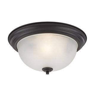 Cornerstone Oil Rubbed Bronze Bristol Lane 3-light Flush Mount