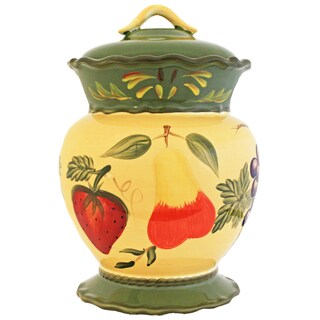 Harvest Collection Hand-painted Cookie Jar
