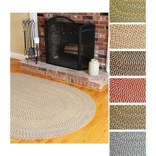 Cozy Cove Indoor/Outdoor Oval Braided Rug by Rhody Rug (2' x 4')