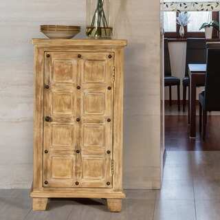 Hillsdale Furniture's Millstone 3-tier Cabinet with Nailhead