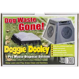 Doggie Dooley In Ground Dog Waste Toilet 14inX14inX10in