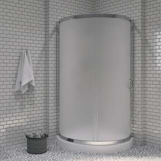 OVE Decors Breeze 36-inch Shower Enclosure Kit with Paris Base, Glass and Door