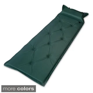 Inflatable Portable Camping Sleeping Mat with Cushion