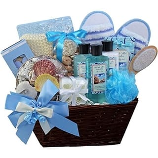 Art of Appreciation Seaside Getaway Spa Bath and Body Gift Basket Set