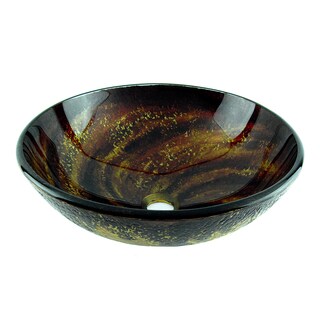 Fontaine Gold Rush Glass Vessel Sink