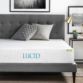 LUCID 10-inch Queen-size Latex Foam Mattress