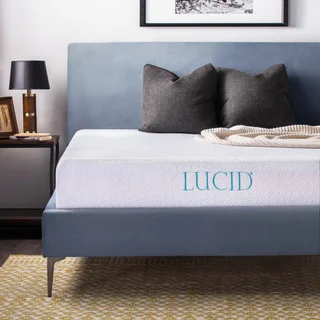 LUCID 10-inch Twin Memory Foam Mattress