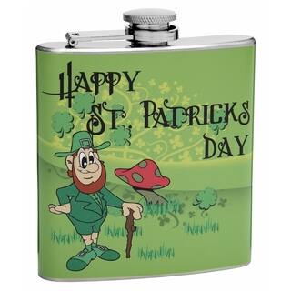 Top Shelf Flasks 6-ounce St. Patrick's Day Hip Flask