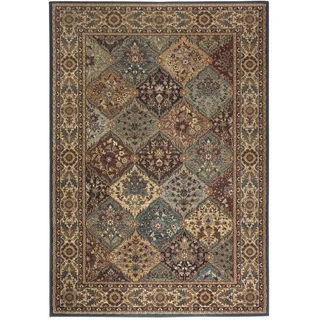 Rizzy Home Bellevue Multi Abstract Area Rug (6'7 x 9'6)