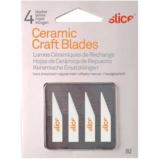 Ceramic Replacement Blades 4/Pkg Angled Craft