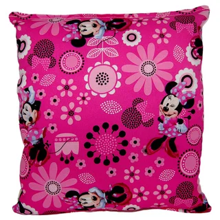Disney Minnie Mouse Reversible Accessory and Travel Throw Pillow