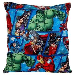 Marvel Avengers Reversible 11 x 10-inch Throw Pillow