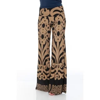 White Mark Women's Palazzo Pants