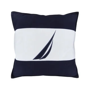Nautica Mainsail Spinnaker Navy Decorative Pillow