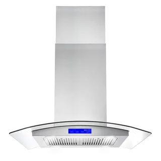 Cosmo 30-inch Range Hood 900 CFM Ducted Island Mount Stainless Steel - STAINLESS STEEL