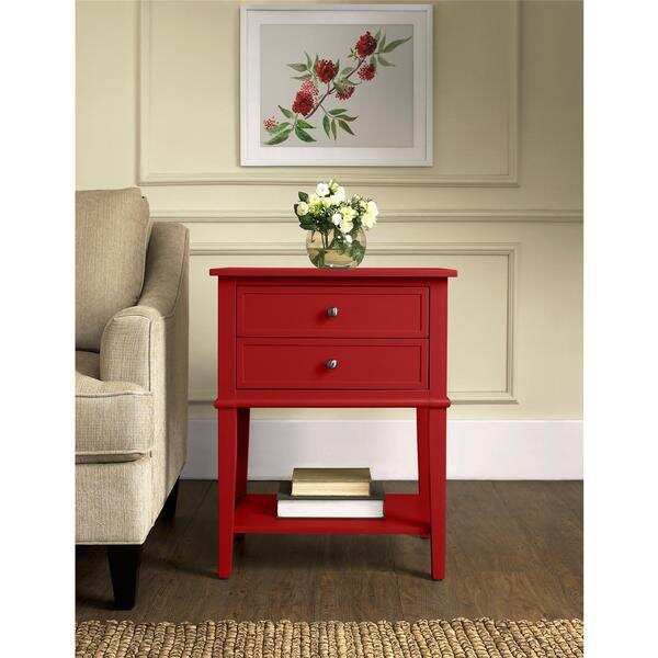 Ameriwood Home Franklin 2-drawer Accent Table