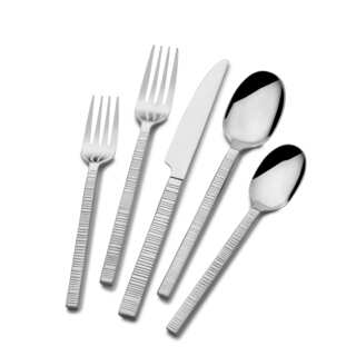 Towle Living Forged Griffin 42 Piece Flatware Set