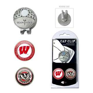 NCAA Wisconsin Badgers Magnetic Cap Clip and Marker Set