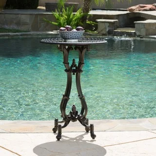 Christopher Knight Home Coco Cast Aluminum Accent Table