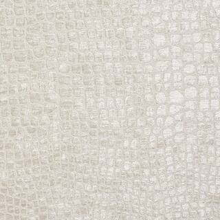 A0151e Off White Textured Alligator Woven Velvet Upholstery Fabric