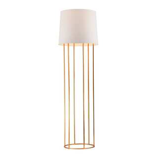 Dimond Barrel Frame Gold Leaf Floor Lamp