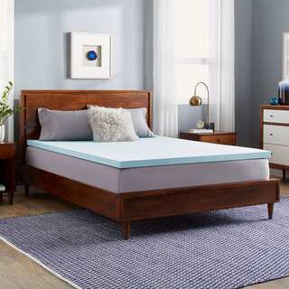 Slumber Solutions Choose Your Comfort 2-inch Gel Memory Foam Mattress Topper