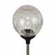 Thumbnail 6, As Seen On TV Solar LED Color Changing Crackled Glass Globe 3-piece Set. Changes active main hero.