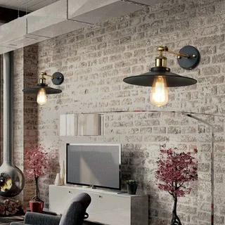 Dorothy 1-light Black Edison Wall Sconce with Light Bulb