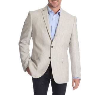 Daniel Hechter Men's Light Grey Linen Sport Coat