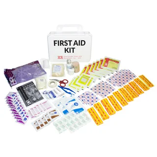 First-Aid Kit, 25-person, Plastic case