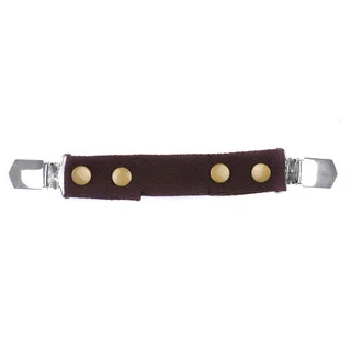 Crummy Bunny Toddler Adjustable Brown Belt with Clips