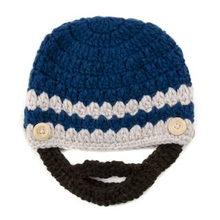 Crummy Bunny Blue Brunette Beard Hat