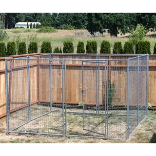 Lucky Dog Modular Welded Wire Kennel Kit