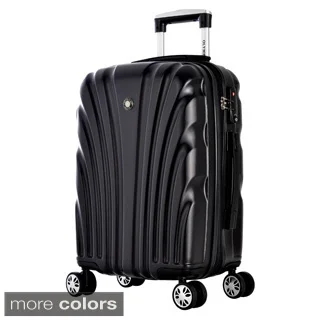 Olympia Vortex 24-inch Mid-size Hardside Spinner Upright Suitcase