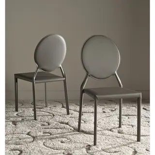 Safavieh Mid-Century Dining Warner Grey Side Chairs (Set of 2)