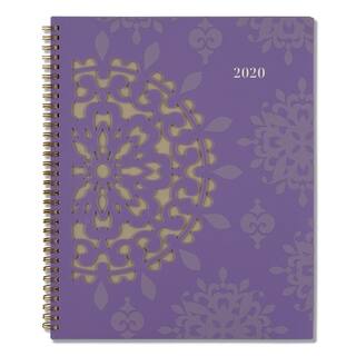 AT-A-GLANCE Vienna 8 1/2 x 11 Purple 2016 Weekly/Monthly Appointment Book