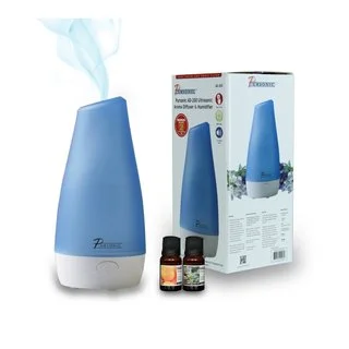 Pursonic AD200 UltraSonic Aroma Diffuser and Humidifier with 2 Scented Oils